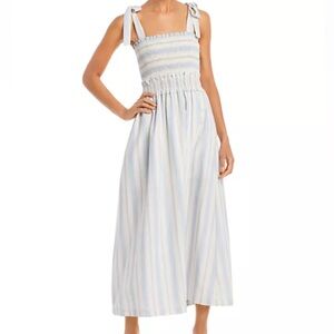 Lost + Wander Beachside Pier Striped Maxi Dress